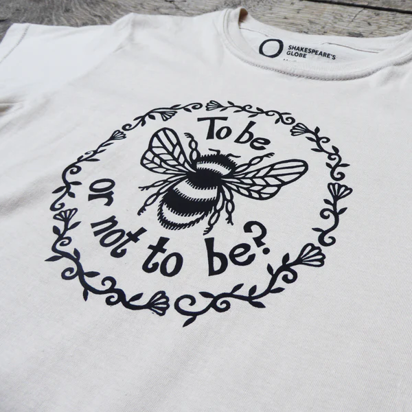 Hamlet Fitted T-Shirt (To Bee or Not to Bee) - Image 4