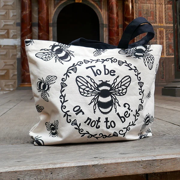Hamlet Tote Bag (To Bee or Not to Bee) - Image 5