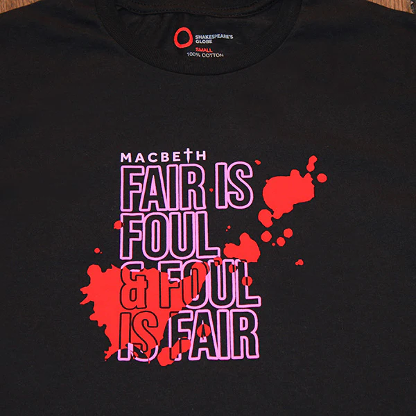 Macbeth T-shirt (Fair is Foul) - Image 3