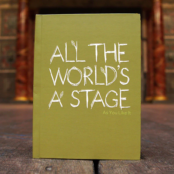 As You Like It A6 Hardback Journal (All the World's a Stage) - Image 3