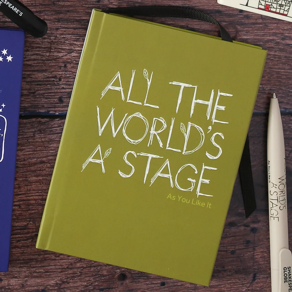 As You Like It A6 Hardback Journal (All the World's a Stage) - Image 4