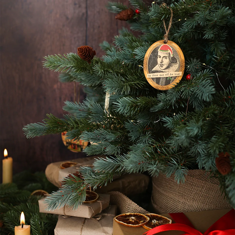 Shakespeare Wooden Decoration (To Thine Own Elf be True) - Image 5