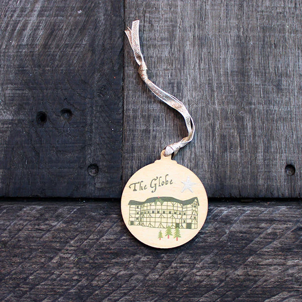 Shakespeare's Globe Wooden Decoration (Olive) - Image 6